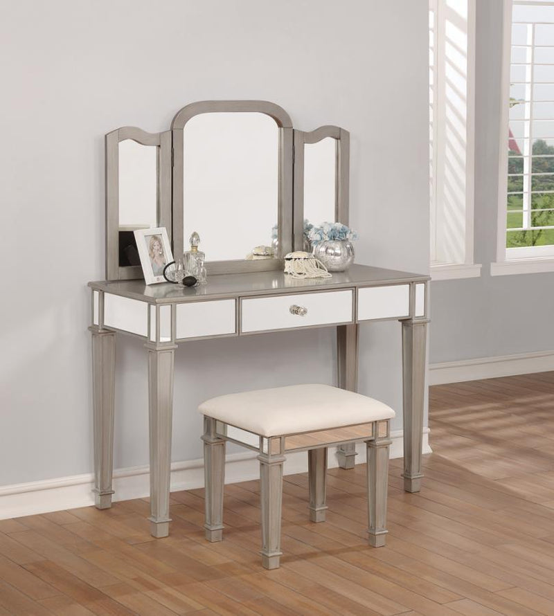 Metallic Vanity Set